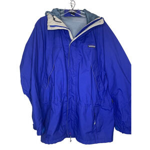 Patagonia Blue Jacket Wind Breaker SZ Small